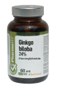 Gingko Biloba Extrakt, 60 Kapseln – für Durchblutung  im Gehirn, Beinen, Sauerstoffzufuhr, Konzentration, Gedächtnis, Sehvermögen, gegen Ohrengeräusche,  Schmerzen, Ödeme in den Beinen